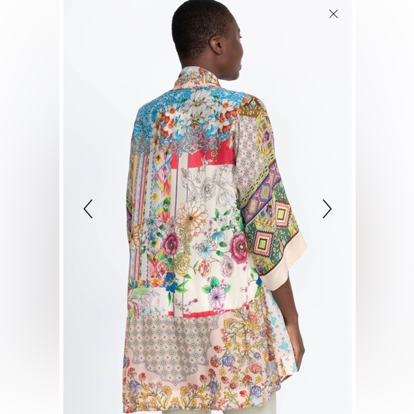 Tempo mix embroidered kimono - Picture 5 of 6